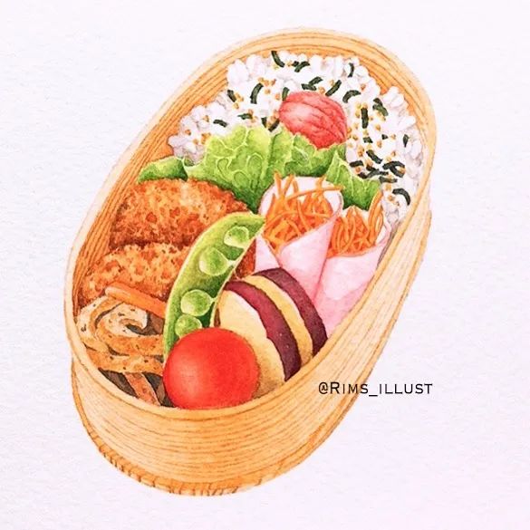 【太真实了吧】看完想咬一口的美食作品手绘欣赏!
