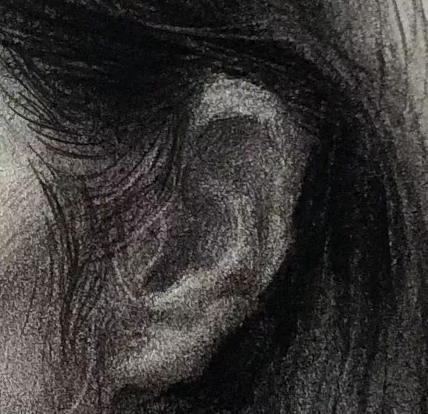 教你画中短发的利落干练女青年素描头像(视频教学)