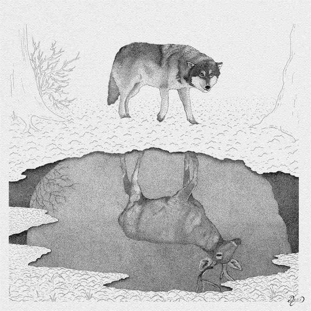一组有意思的创意素描