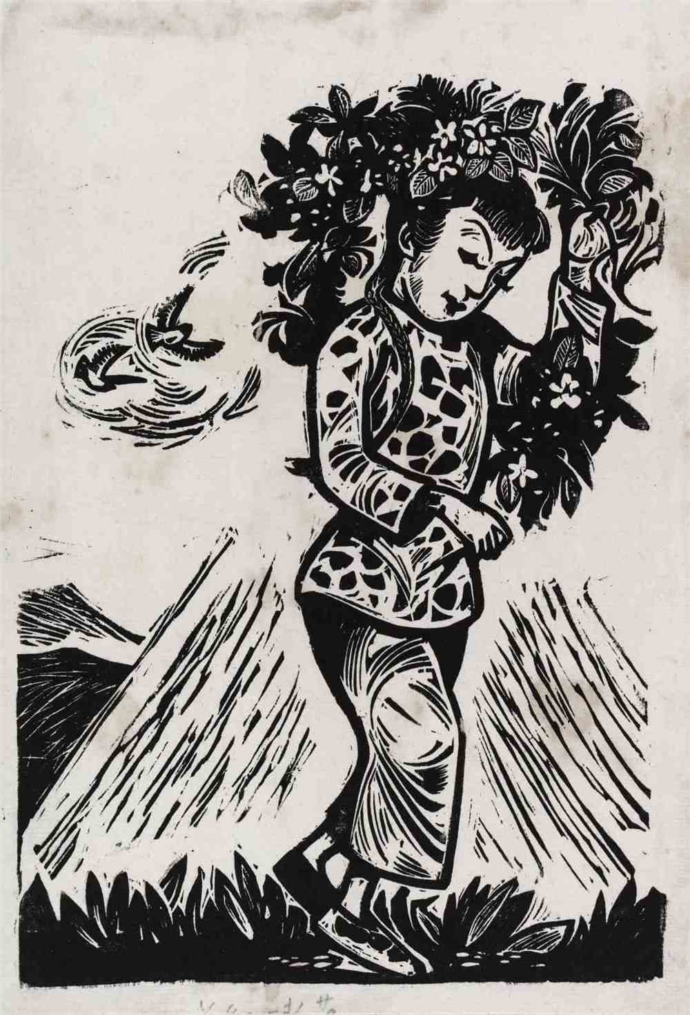 木刻八十年200件作品解读黄永玉的首个版画展