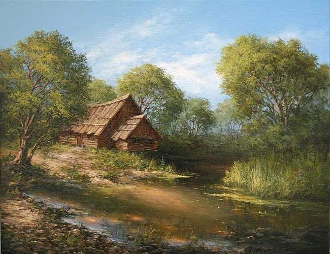 微油画 四季景色,俄罗斯画家迈克尔·伊万恩科作品选 热门推荐 ·国外