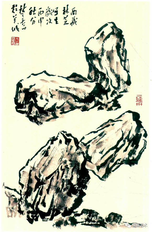 方楚乔山水画写生示范选页欣赏_国画艺术_零二七艺考