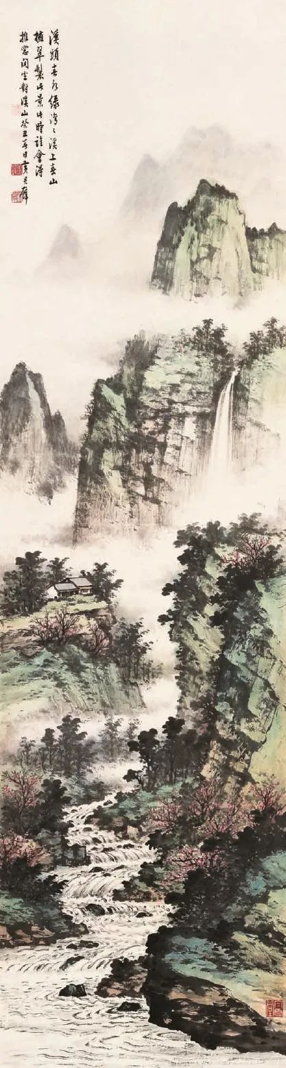 黄君璧生平最爱写云山