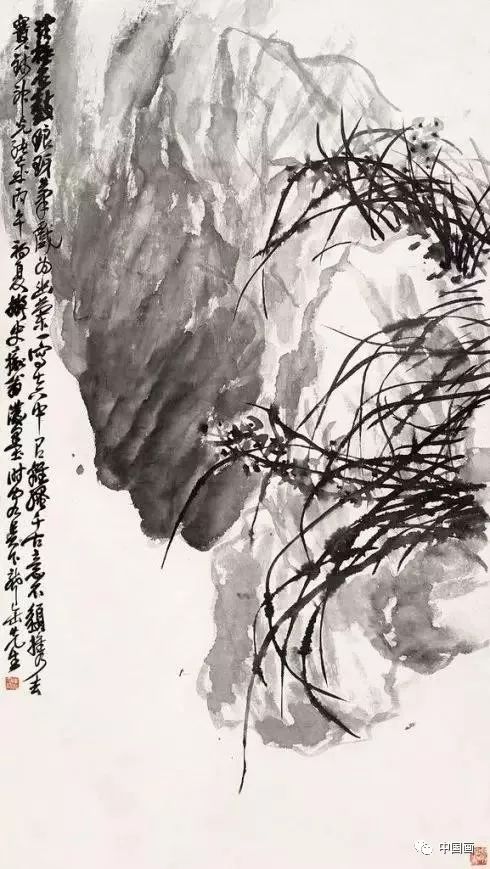 八大名家画兰花‖各有韵味_中国画_零二七艺考