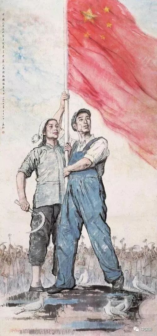 蒋兆和的中国人物画,用笔老辣,机趣横生