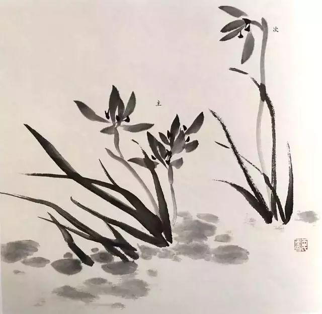 国画兰花绘画技法太棒了