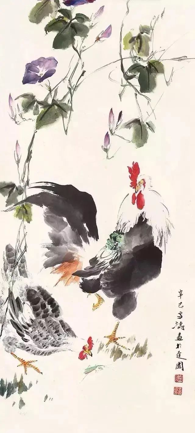 王雪涛写意花鸟100幅美不胜收