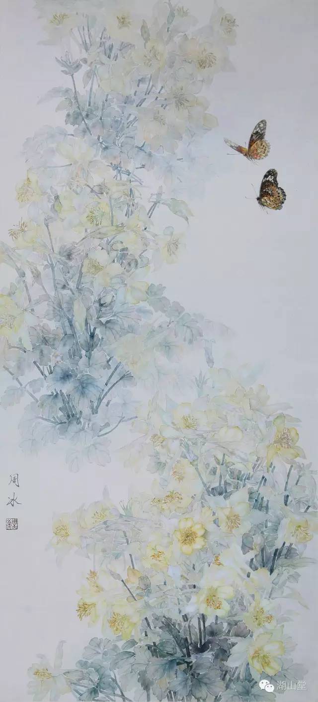 没骨画作品欣赏,太美了,不转后悔(2)