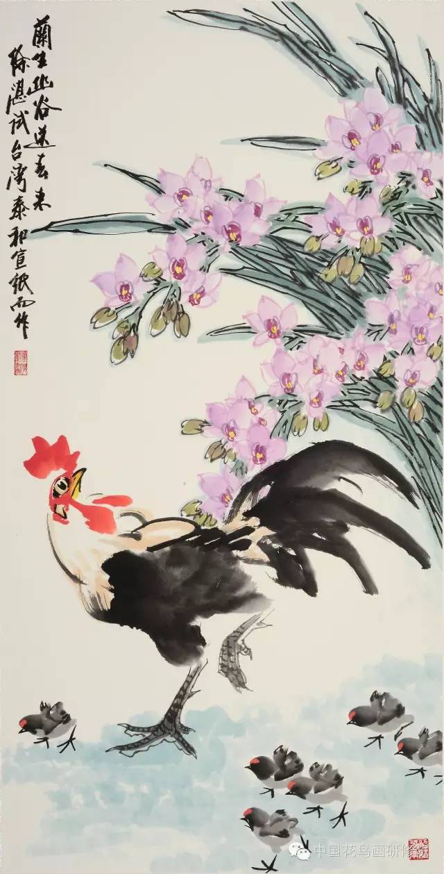 徐湛花鸟画作品欣赏,太美了_国画教程_零二七艺考