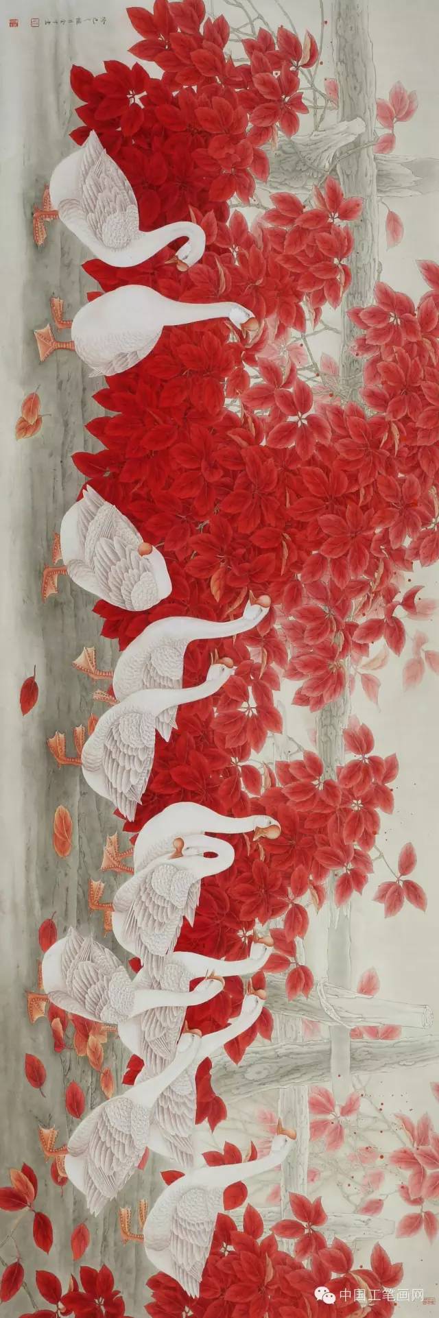 国画百家作品,美轮美奂,不转后悔(14)