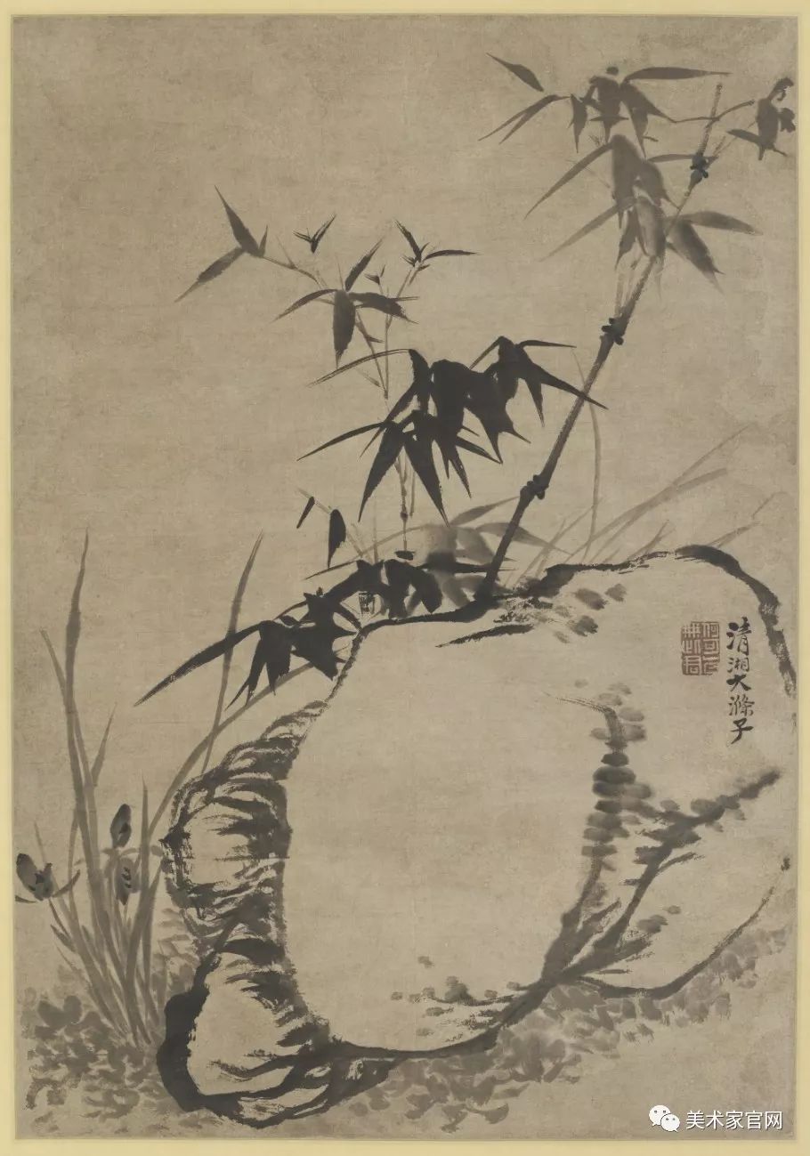 美国弗利尔美术馆里的石涛作品