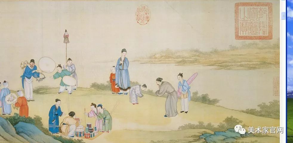 国画里的年体验古人原汁原味的新年