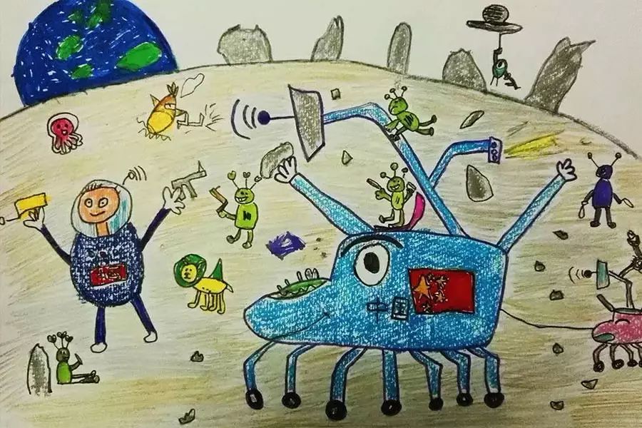 《画啦啦学员画作 星球大战 》