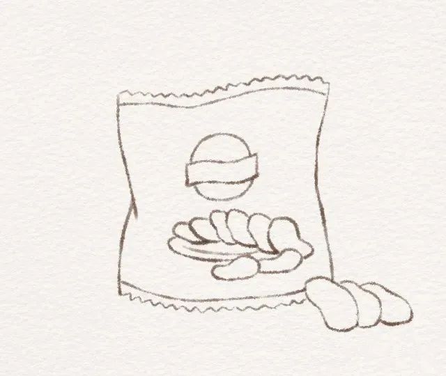 【六一简笔画】儿童节就要到啦,一起画一堆好吃的零食
