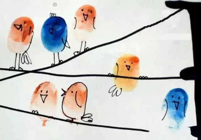 小鲸鱼儿童画