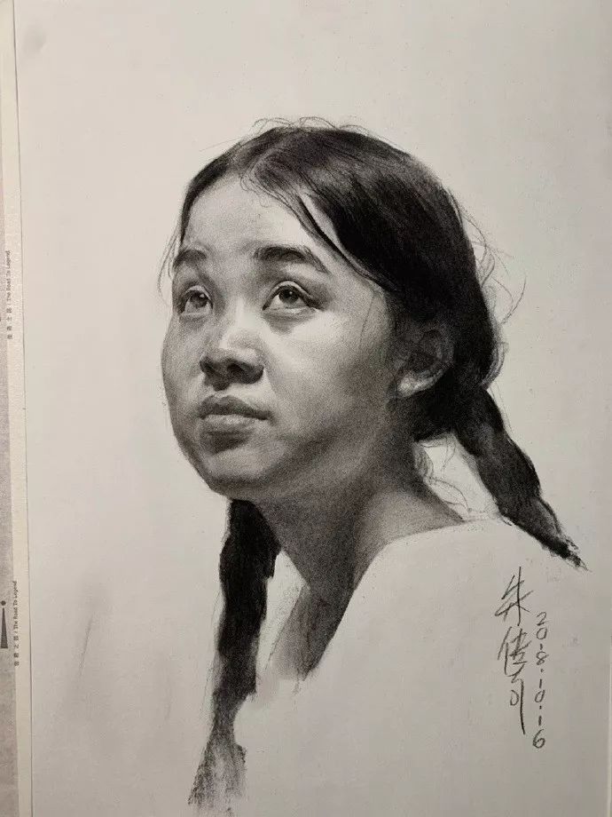 央美朱传奇素描张张成为临摹典范收藏