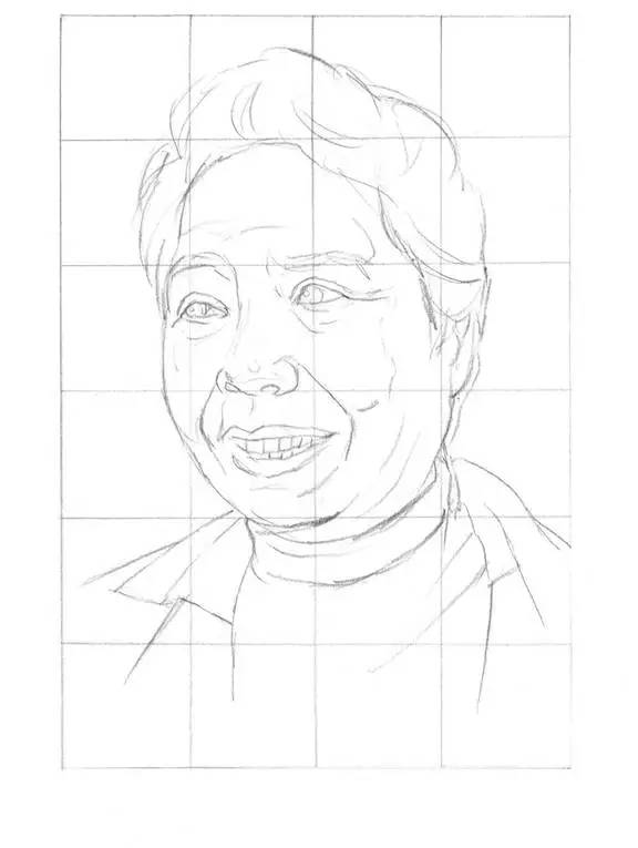 如何画老人肖像丨教程3