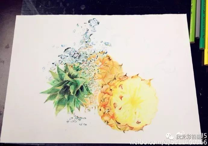 菠萝_素描绘画教程_零二七艺考