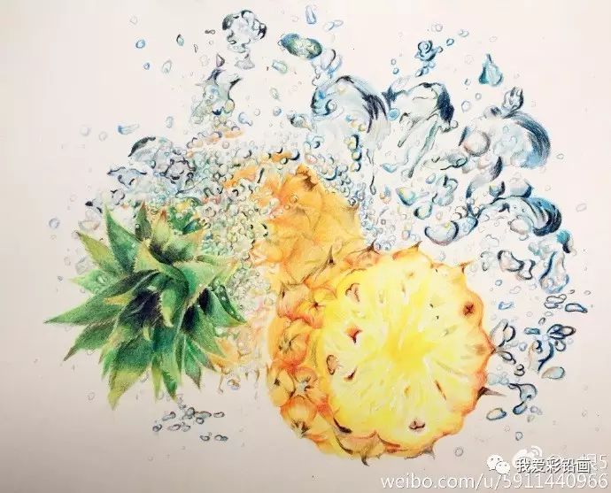 菠萝_素描绘画教程_零二七艺考