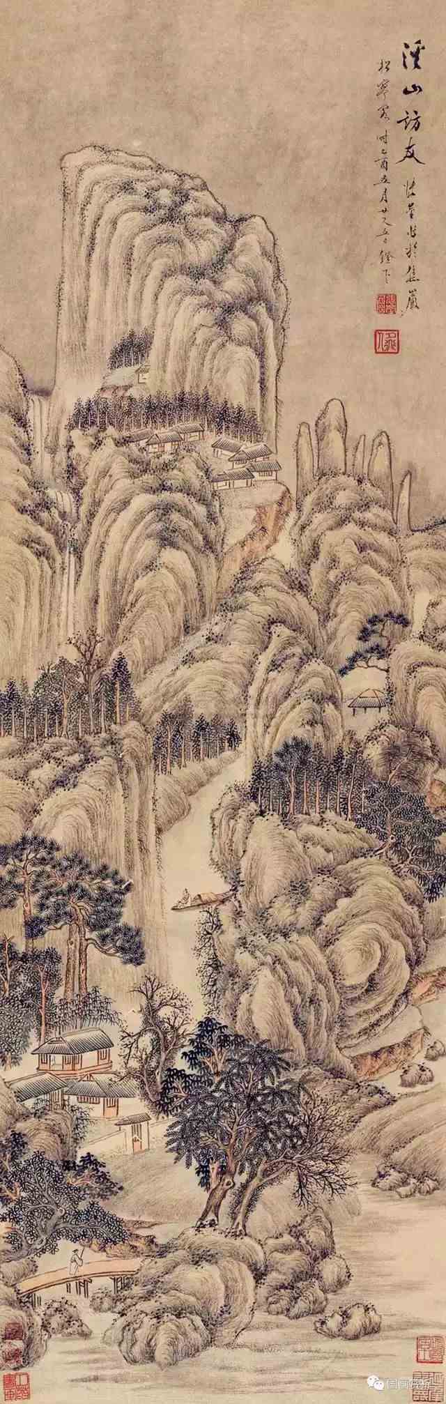 【张松顾柳】擅于画松者——张崟