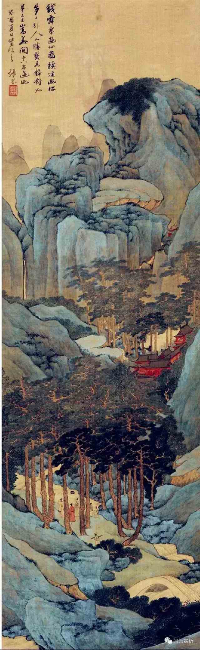 【张松顾柳】擅于画松者——张崟