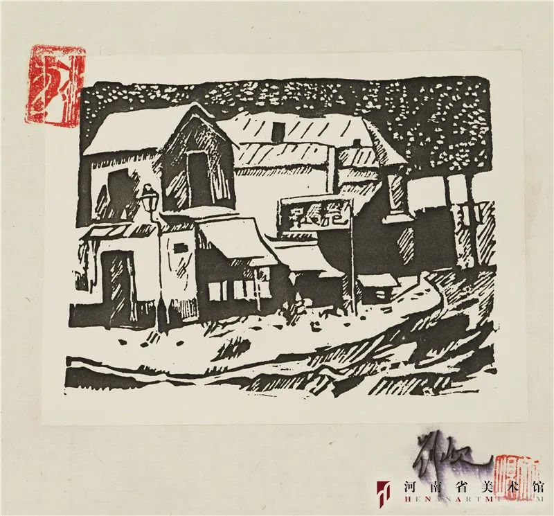 藏品赏析河南省美术馆馆藏作品赏析刘岘版画作品一