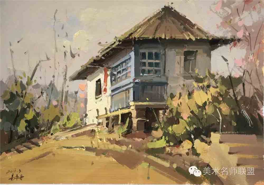 【色彩风景之美】走进 易平丹_美术高考资讯_零二七艺考