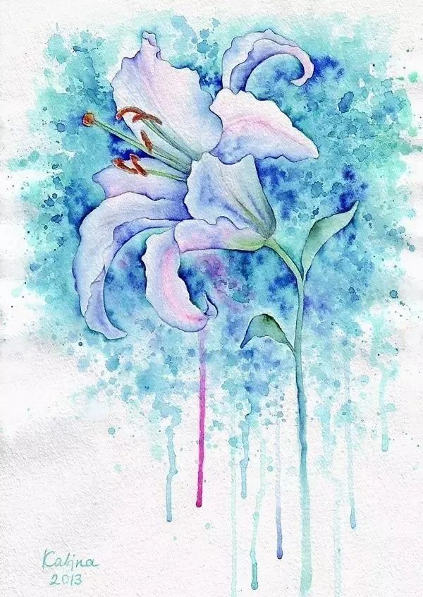 【水粉】 花卉的绘画技巧,值得一看
