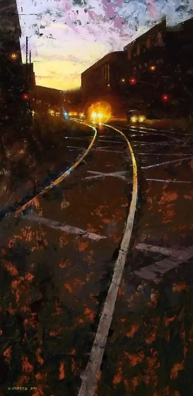 水粉画作品不一样的意境