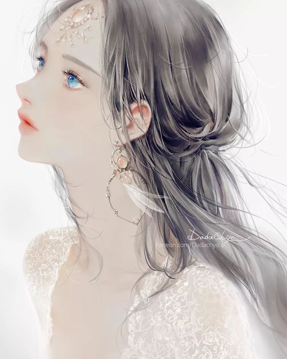 仙气逼人,这些手绘板大佬画的都是仙女,色调超棒,看完