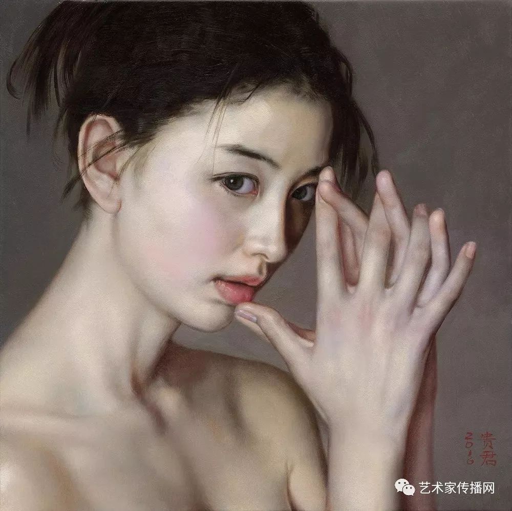 画出了少女的绝美韵味李贵君2019最新作品大展