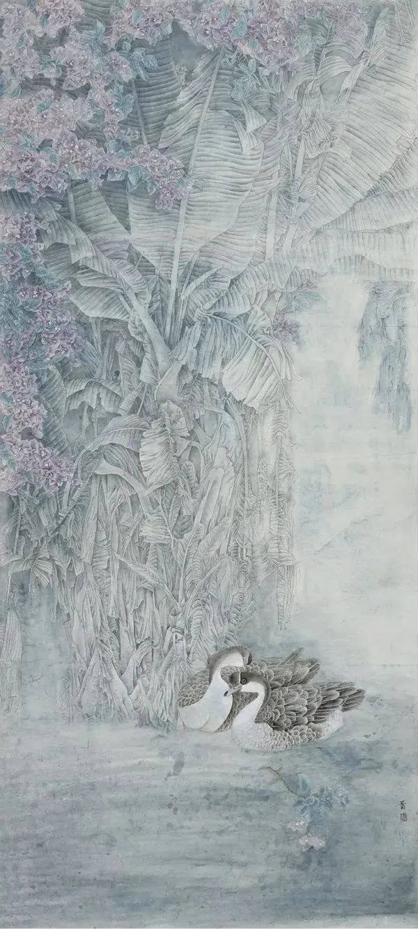 这工笔画得好迷人