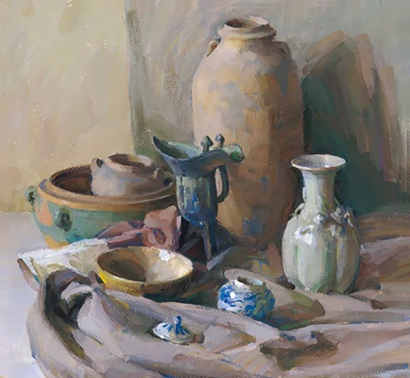 赏析| 不常见的历史水粉画作品,可临摹