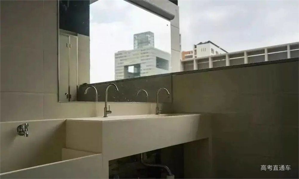 双人大洗手台 拖把池