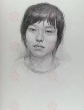 西安美術學院,素描高分卷,優秀試卷