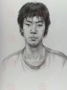 西安美術學院,素描高分卷,優秀試卷